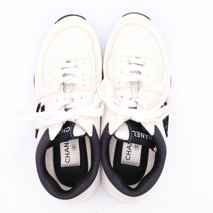 楽天市場】CHANEL シャネル G38299 CCココマーク メッシュ & スエード  