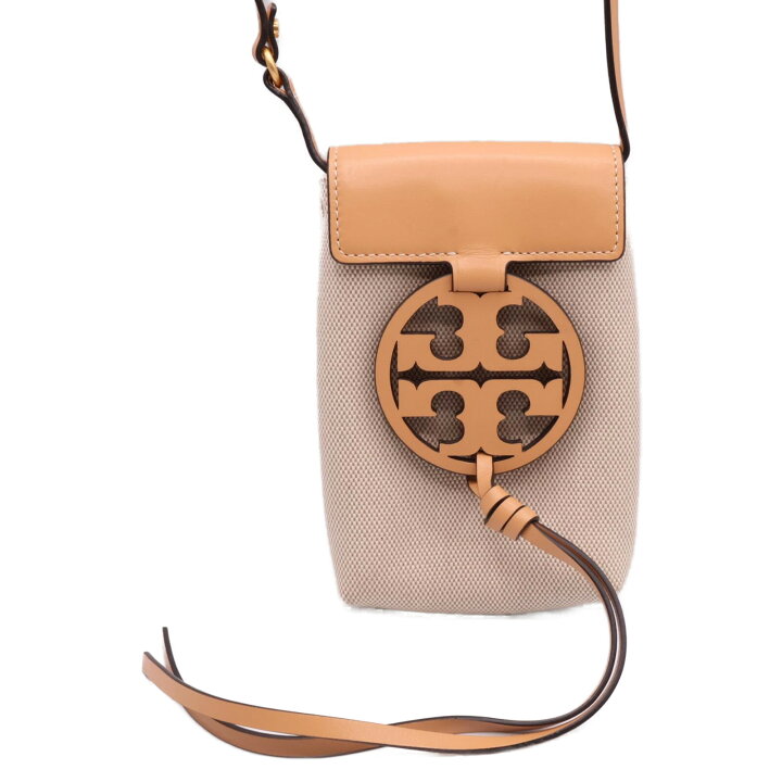 楽天市場】Tory Burch トリーバーチ 【美品】TTロゴ キャンバス/レザー  
