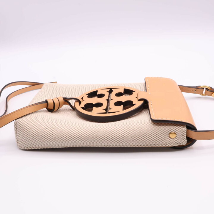 楽天市場】Tory Burch トリーバーチ 【美品】TTロゴ キャンバス/レザー  