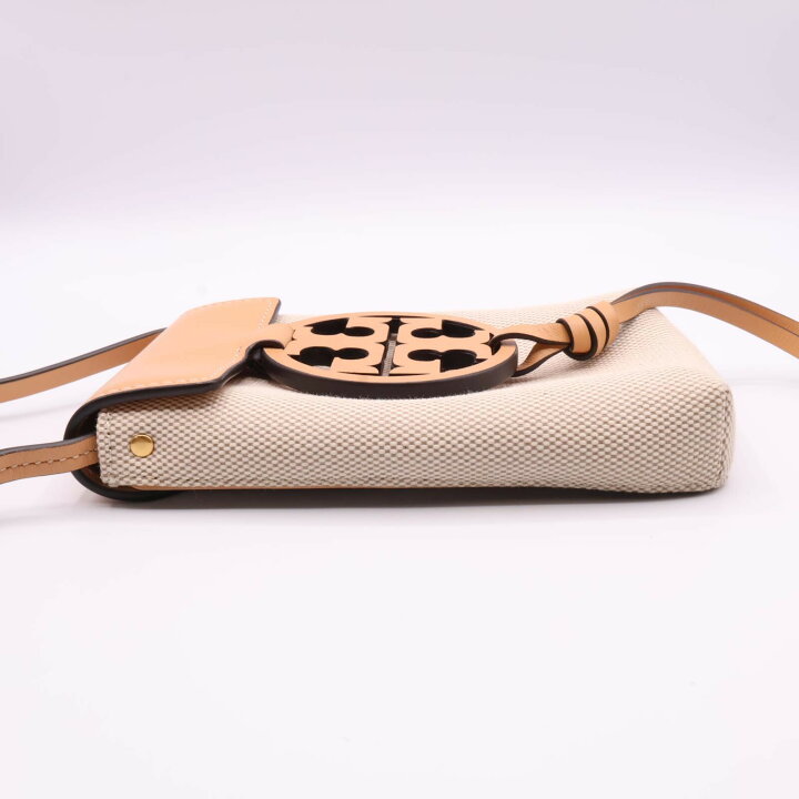 楽天市場】Tory Burch トリーバーチ 【美品】TTロゴ キャンバス/レザー  