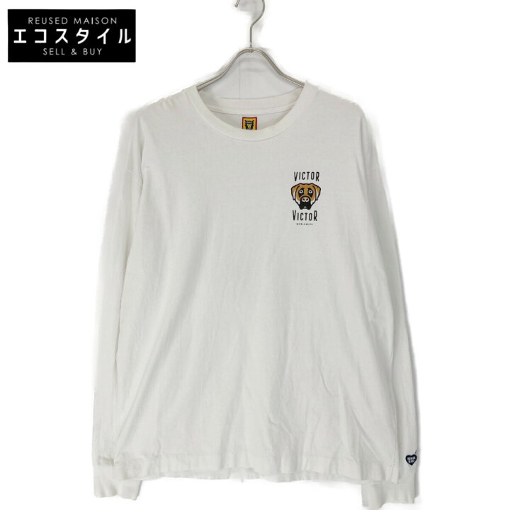 楽天市場】HUMAN MADE ヒューマンメイド ﾎﾜｲﾄ ﾌﾟﾘﾝﾄ ﾛﾝｸﾞTｼｬﾂ トップス 