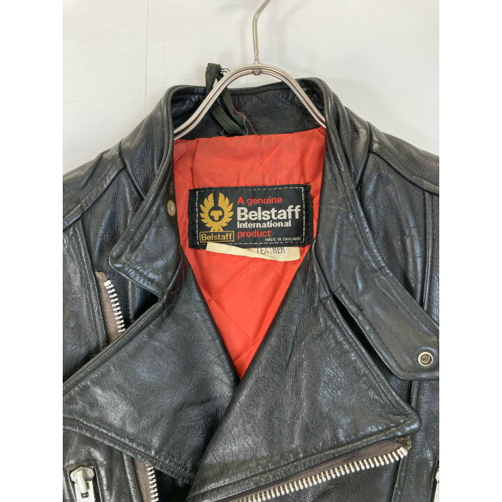 楽天市場】BELSTAFF ベルスタッフ 70-80s ブラック レザー バイカー 