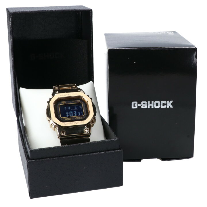 楽天市場】G-SHOCK ジーショック 【美品】GMW-B5000GD-9JF フルメタル 