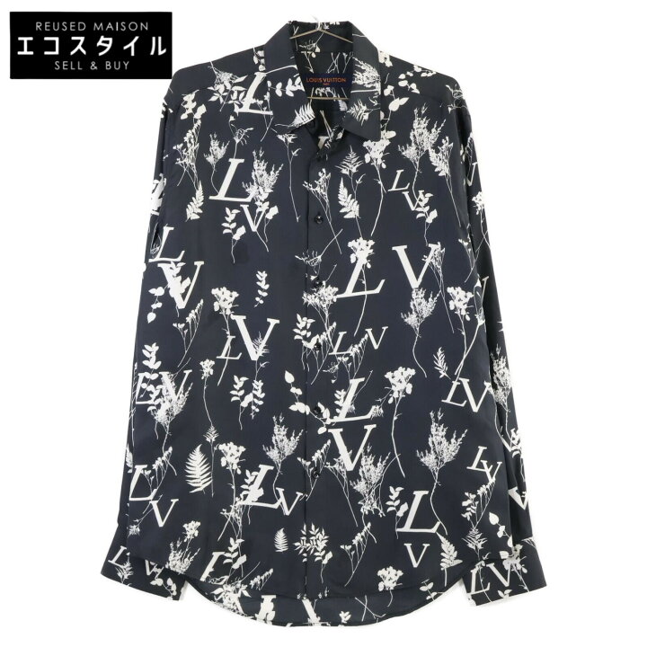 楽天市場】LOUIS VUITTON ルイヴィトン HJS11W 20年製 リーフシルク 