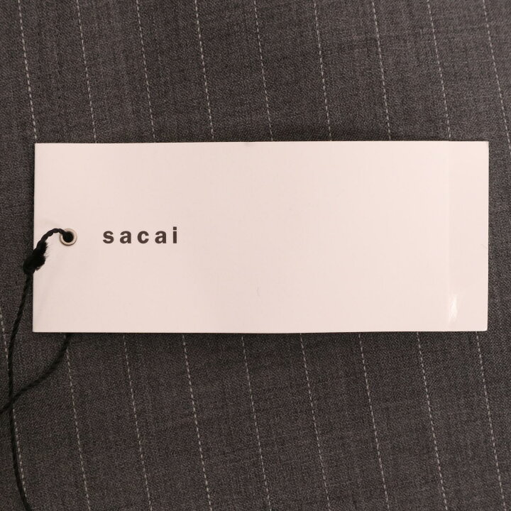 楽天市場】sacai サカイ 24SS 24-07132 グレストライプトラウザー 