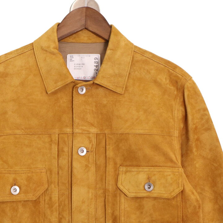 楽天市場】sacai サカイ 21SS 21-02489M イエロー スエード サイド 