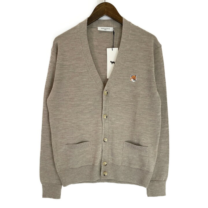 楽天市場】MAISON KITSUNE メゾンキツネ ベージュ フォックスヘッド 