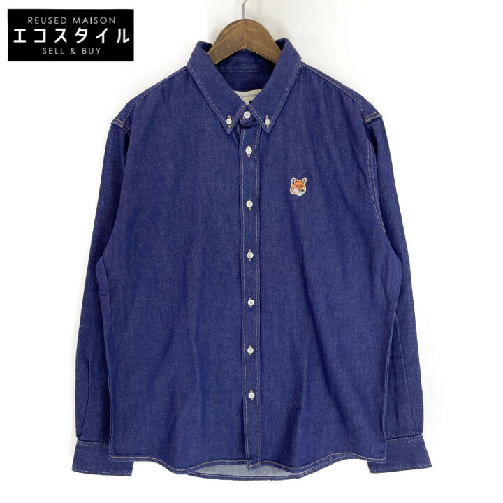 楽天市場】MAISON KITSUNE メゾンキツネ デニム インスティテュー 
