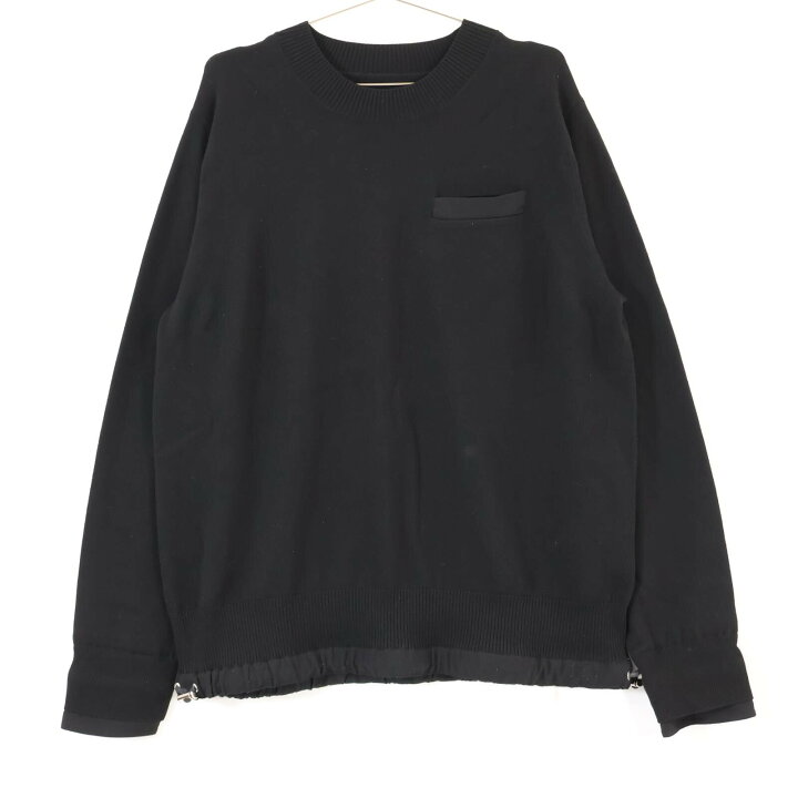 楽天市場】sacai サカイ 【美品/21年製】21-02554M ウール プル 