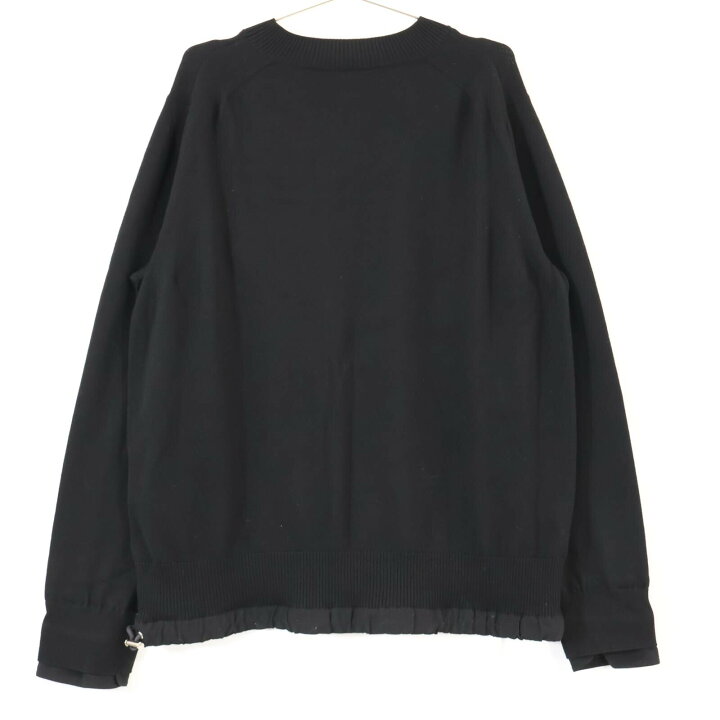 楽天市場】sacai サカイ 【美品/21年製】21-02554M ウール プル 