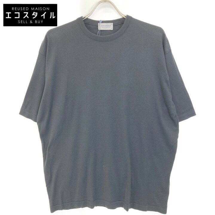 楽天市場】JOHN SMEDLEY ジョンスメドレー ﾌﾞﾗｯｸ S4431 ｼｰｱｲﾗﾝﾄﾞｺｯﾄﾝ S 