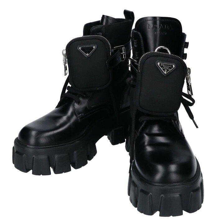 楽天市場】PRADA プラダ 1T255M モノリス ポーチ付きレザーX Re 