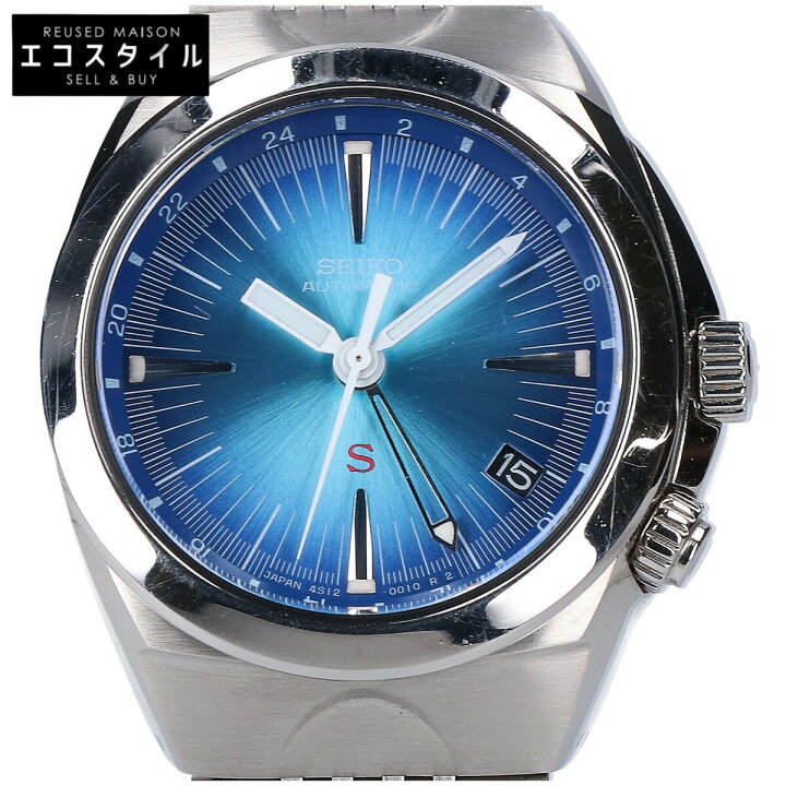 楽天市場】SEIKO セイコー 4S12-0010 SUSシリーズ メカサス GMT デイト 