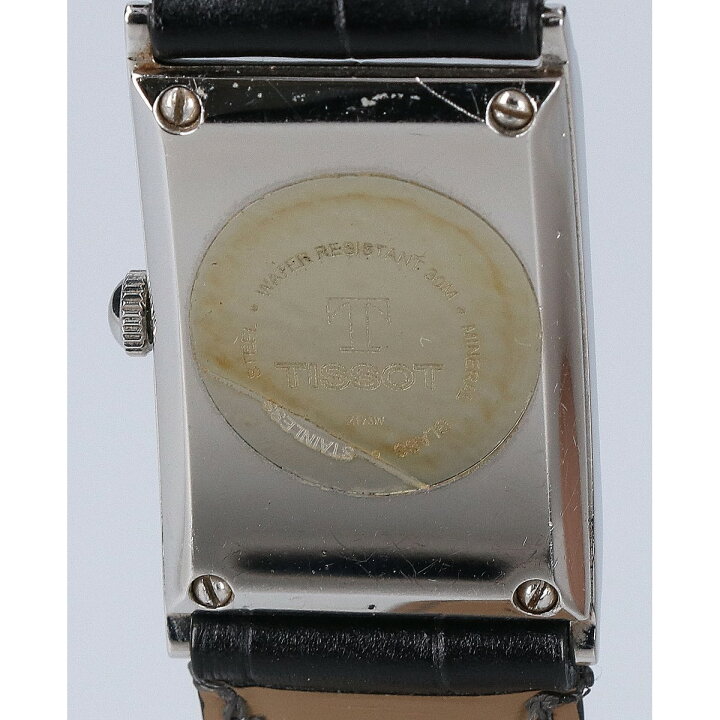 楽天市場】TISSOT ティソ Z173W レクタンギュラー スモールセコンド 