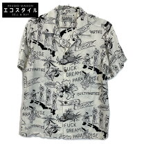 幻の名作！ 12ss ワコマリア アロハシャツ fuck this life