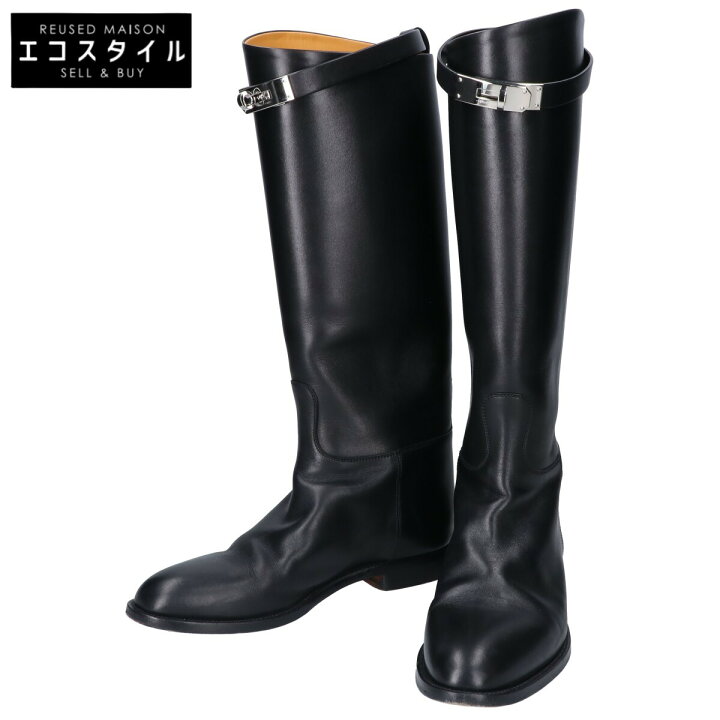 楽天市場】HERMES エルメス 【美品】042138ZG ジャンピング ブーツ 