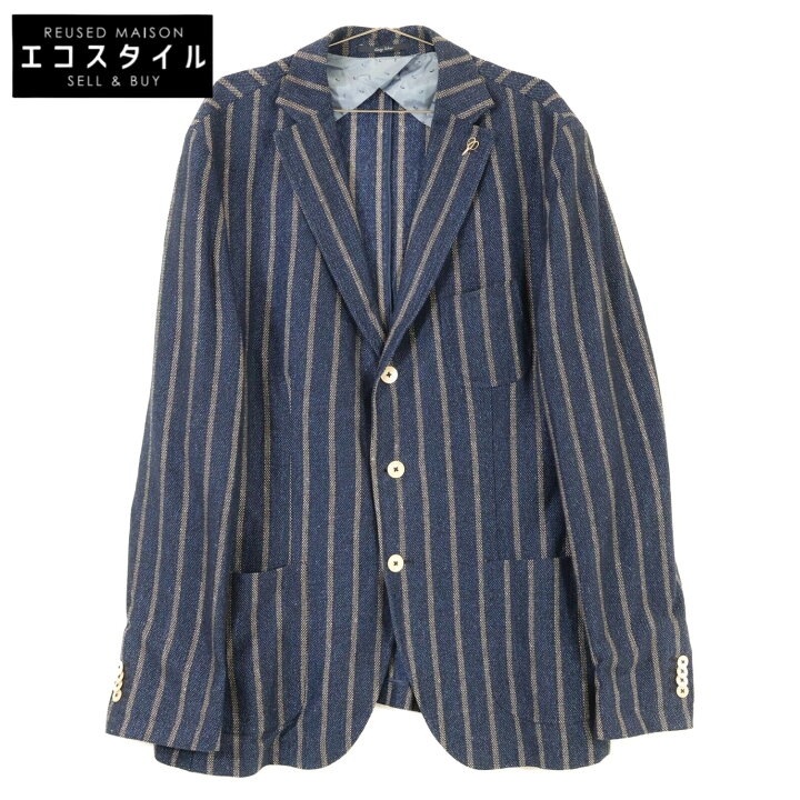 楽天市場】PAOLONI パオローニ 【美品】2811G907 ストライプ コットン 