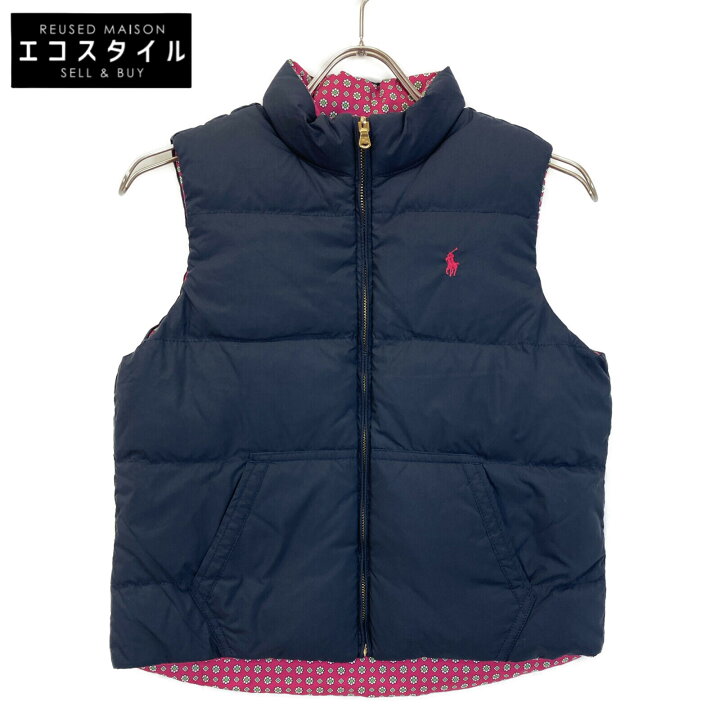 楽天市場】Ralph Lauren ラルフローレン ﾈｲﾋﾞｰ ﾘﾊﾞｰｼﾌﾞﾙ ﾀﾞｳﾝﾍﾞｽﾄ  