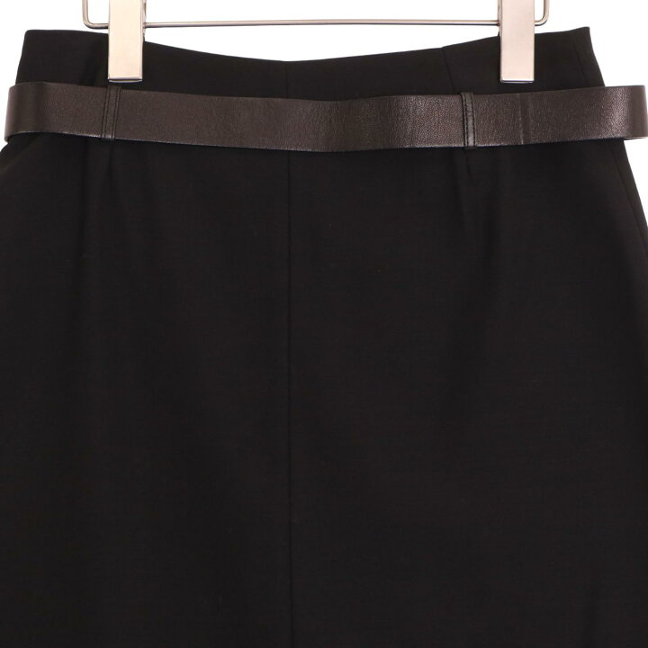 GUCCIグッチ☆黒ベルベットスカートサイズ40
