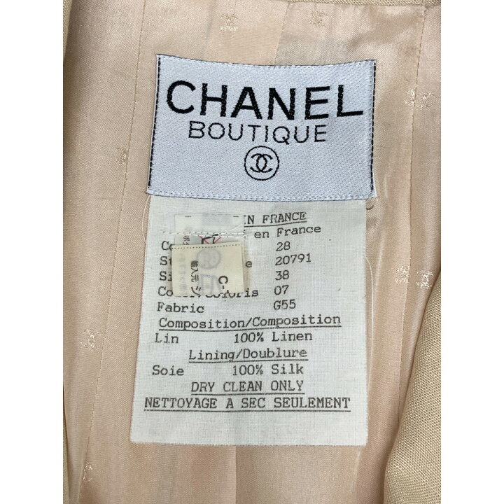楽天市場】CHANEL シャネル 【美品/国内正規】20791 リネン100％ ココ  