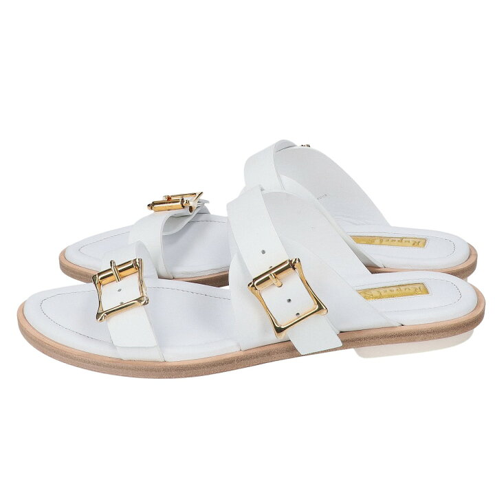 Rupert Sanderson フラットサンダル White - サンダル