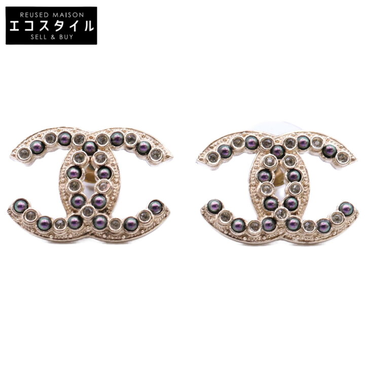 楽天市場】CHANEL シャネル 【美品】C22P AB7354 B07045 ライン 