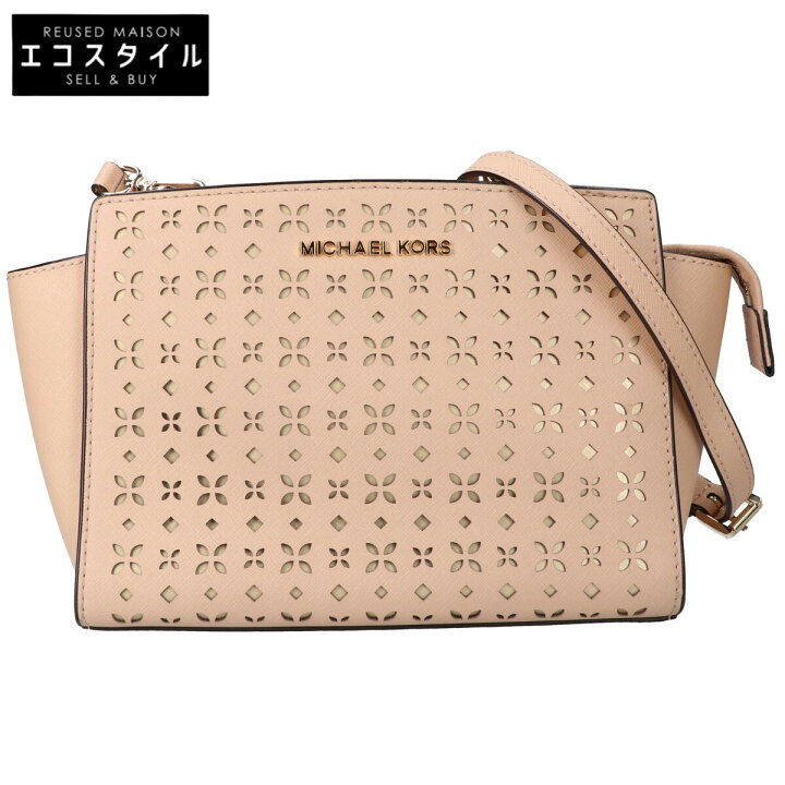 楽天市場】MICHAEL KORS マイケルコース 【美品】カットワーク レザー 
