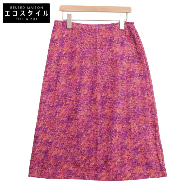 楽天市場】MISSONI ミッソーニ ﾏﾙﾁｶﾗｰ 総柄 ｽｶｰﾄ スカート 44 マルチ 