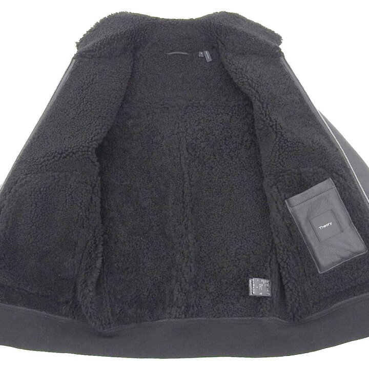 楽天市場】Theory セオリー 美品 Theory セオリー ラムレザー ジップ 
