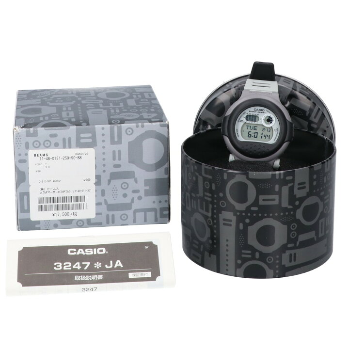 楽天市場】CASIO カシオ x BEAMS ビームス 【美品】G-001BE-8JR 
