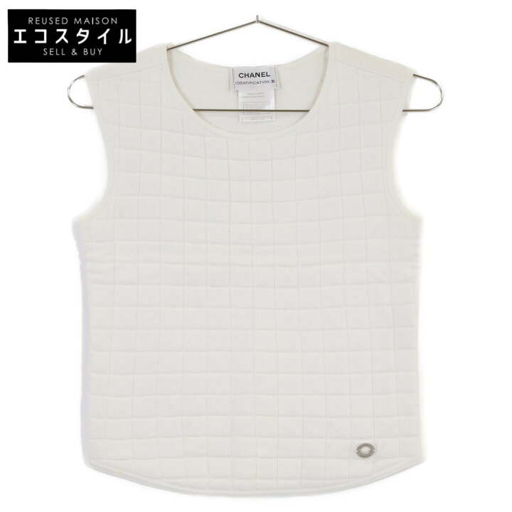 楽天市場】CHANEL シャネル P15527V00751 コットン ノースリーブ 