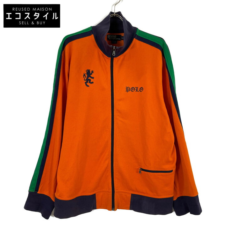 楽天市場】POLO RALPH LAUREN ポロ ラルフローレン オレンジ×グリーン 
