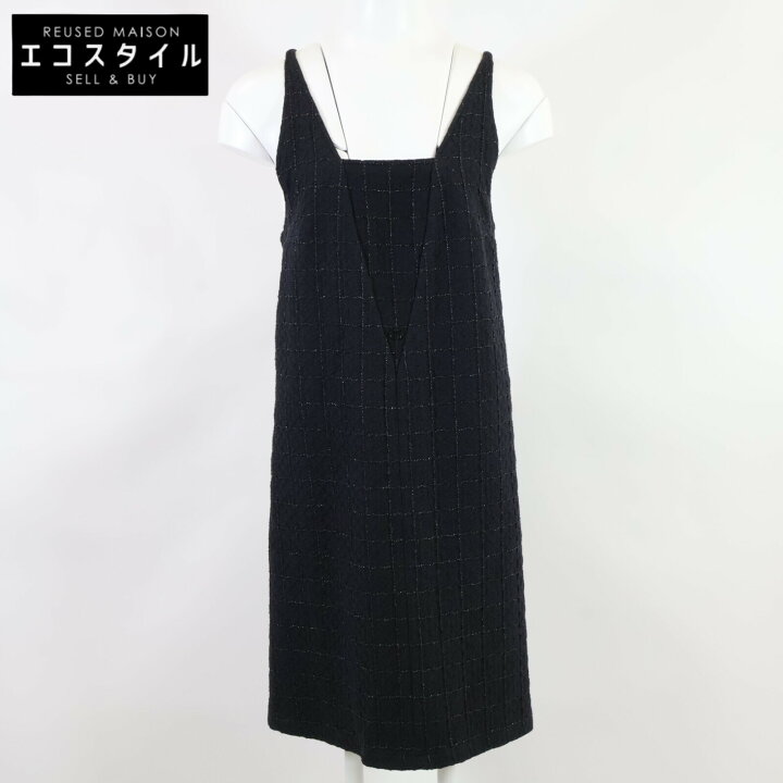 楽天市場】CHANEL シャネル P40970V23120 ラメ格子 コットンツイード  