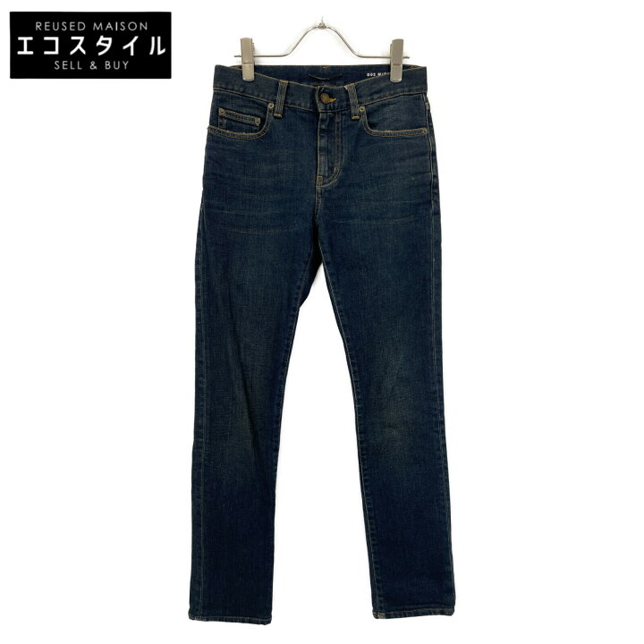 saint laurent paris ブラックスキニーデニム
