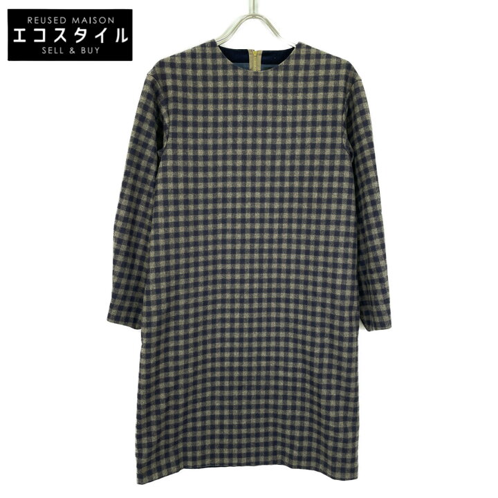 楽天市場】Drawer ドゥロワー 【美品】6526-299-0523 チェック ウール  