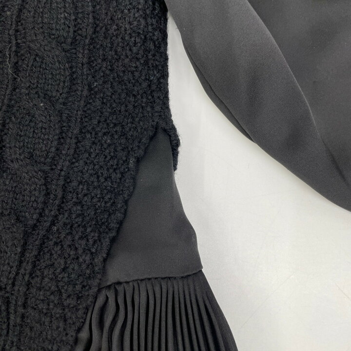 楽天市場】sacai サカイ 【20年製】20-05347 シフォンプリーツ切替  