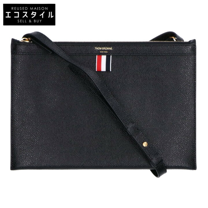 楽天市場】THOM BROWNE トムブラウン 【美品】ペブルグレインレザー 