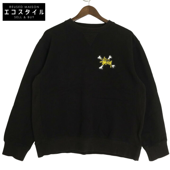 楽天市場】STUSSY ステューシー 90S ブラック コットン トレーナー 
