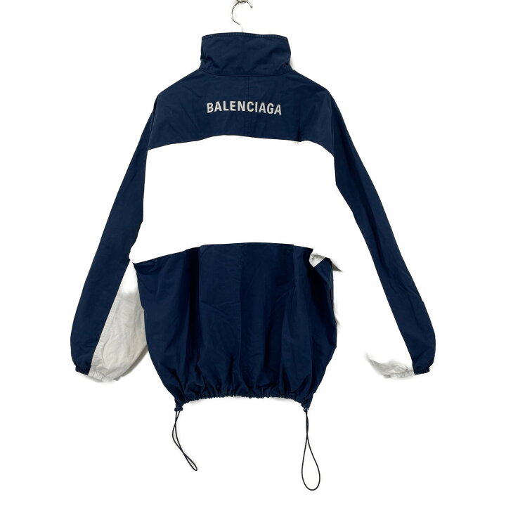 楽天市場】BALENCIAGA バレンシアガ 19年 ﾈｲﾋﾞｰ×ﾎﾜｲﾄ 571434 TEM21 ﾛｺﾞ 