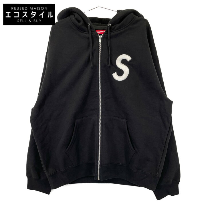 楽天市場】Supreme シュプリーム 23FW ﾌﾞﾗｯｸ S Logo Zip Up Hooded 