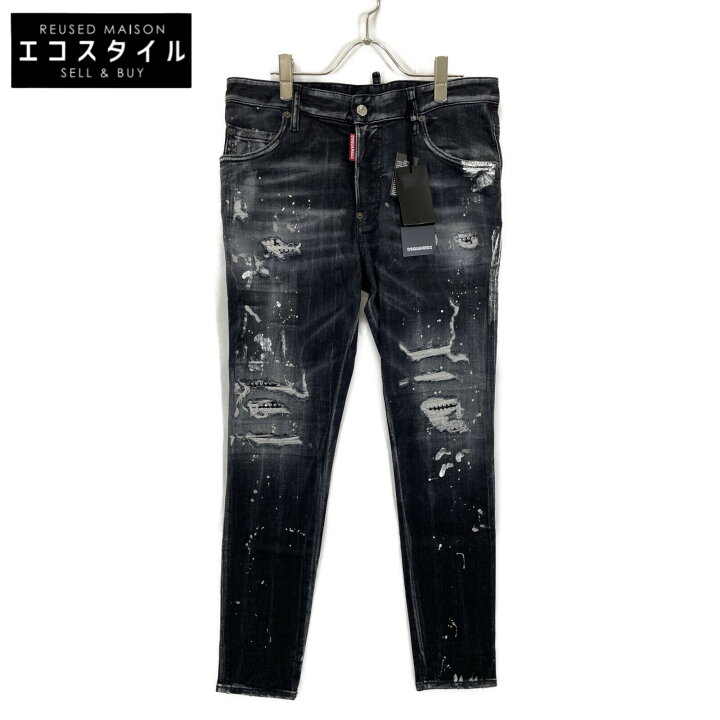 楽天市場】DSQUARED2 ディースクエアード 21年製 S74LB0919 ﾌﾞﾗｯｸ 