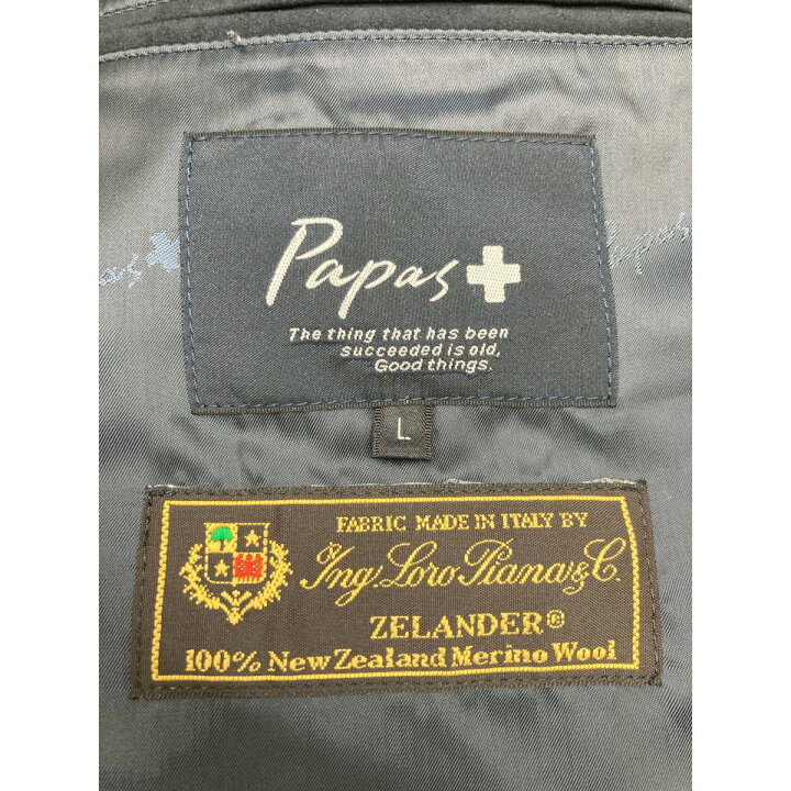 楽天市場】PAPAS パパス ＋プラス【美品】ロロピアーナ生地 ウール 