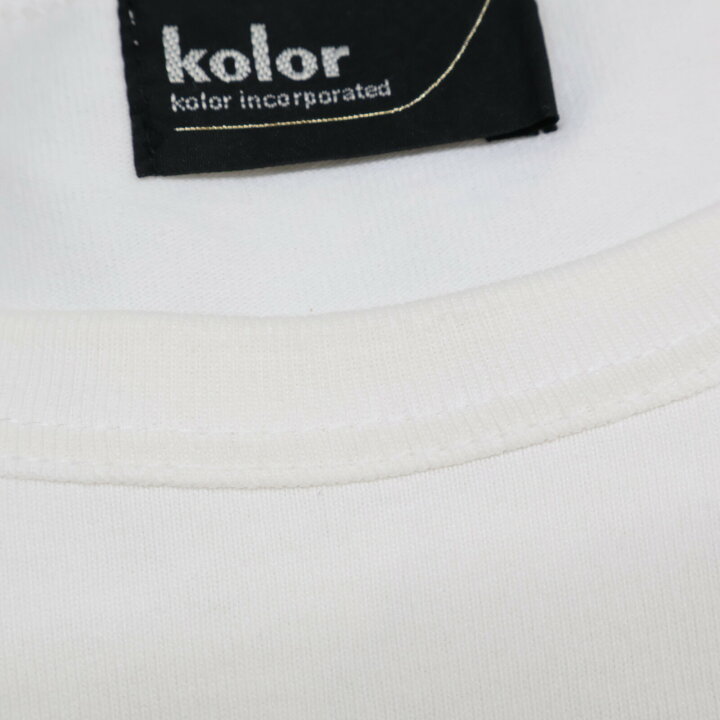 楽天市場】kolor カラー 【23AW】23WCM-T11208 エレファントプリント 