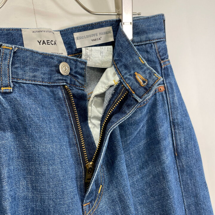 楽天市場】YAECA ヤエカ インディゴ 13-11U DENIM PANTS WIDE STRAIGHT  