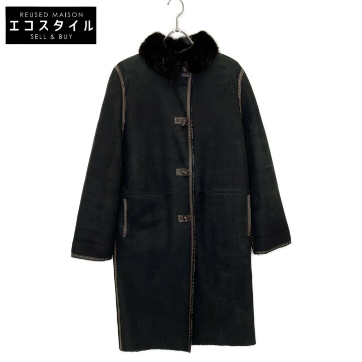 楽天市場】【中古】CELINE セリーヌ 毛皮 コート サイズ38 ミンク 