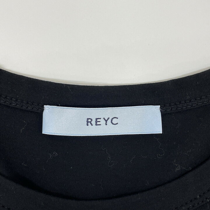 楽天市場】REYC リック ﾌﾞﾗｯｸ RYT-218-005 ﾌﾗﾜｰ刺繍 ｼｮｰﾄｽﾘｰﾌﾞ ﾄｯﾌﾟｽ  