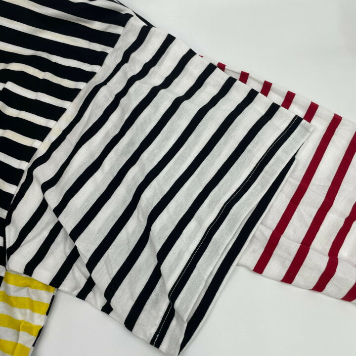 楽天市場】nagonstans ナゴンスタンス 23SS ﾏﾙﾁｶﾗｰ ｺｯﾄﾝ ﾎﾞｰﾀﾞｰﾚｲﾔｰﾄﾞ  