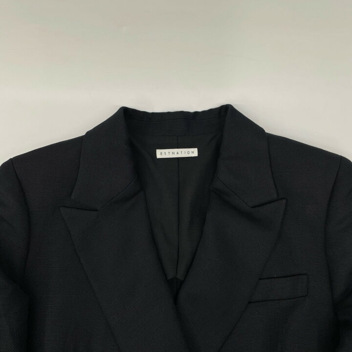 楽天市場】ESTNATION エストネーション ブラック コットンリネン  
