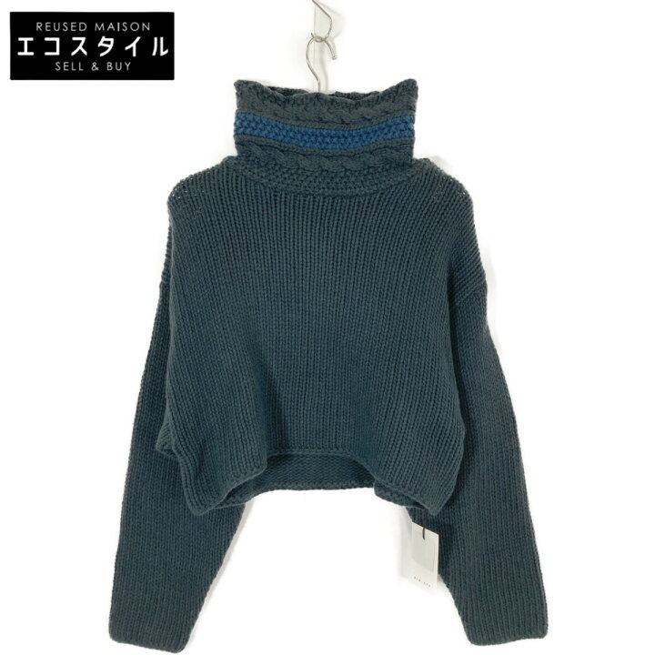 楽天市場】RIM.ARK リムアーク ﾀﾞｰｸｸﾞﾘｰﾝ Holiday knit tops トップス 