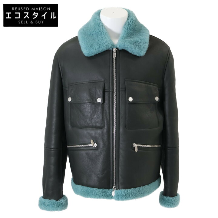 楽天市場】HERMES エルメス 新品同様 22AW ムートンジャケット 